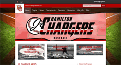 Desktop Screenshot of jrchargersbaseball.com
